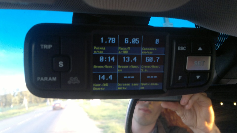 Расход — SsangYong Kyron, 2 л, 2008 года | электроника | DRIVE2