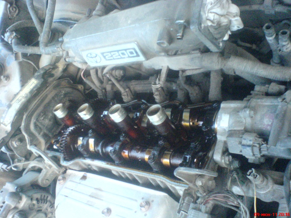 Промывка дроссельной заслонки, промывка форсунок и замена прокладок ...