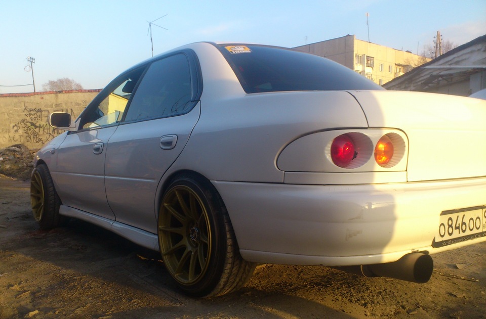 Impreza расширение задних арок — DRIVE2