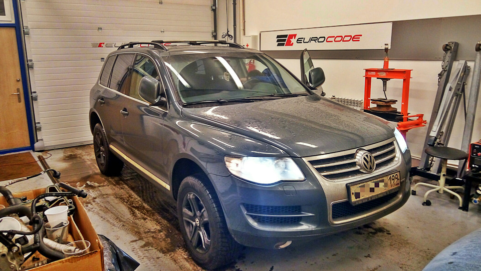 Photo from the logbook Volkswagen Touareg (1G)