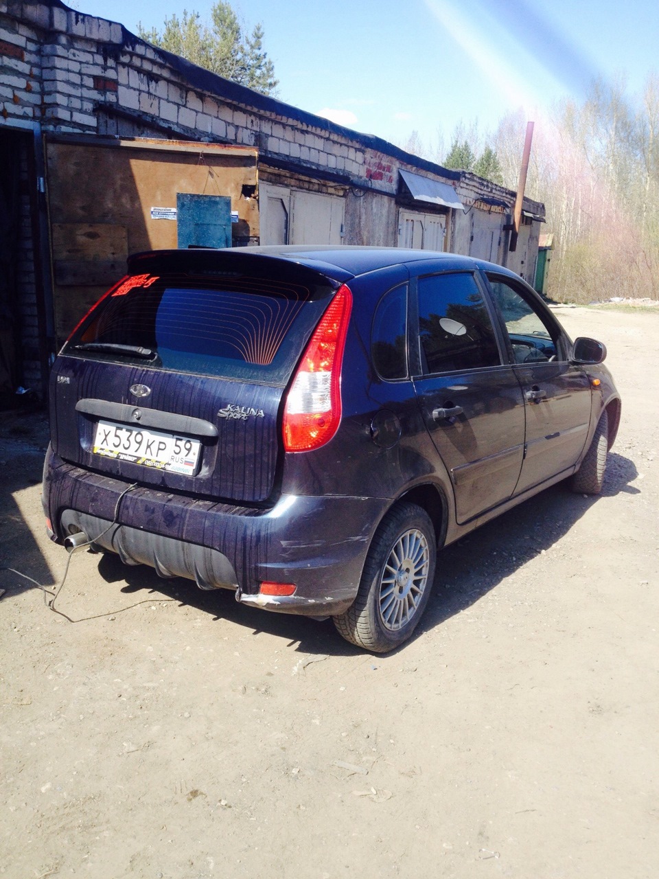 Сбылась небольшая мечта) — Lada Калина Спорт (1G), 1,4 л, 2009 года ...