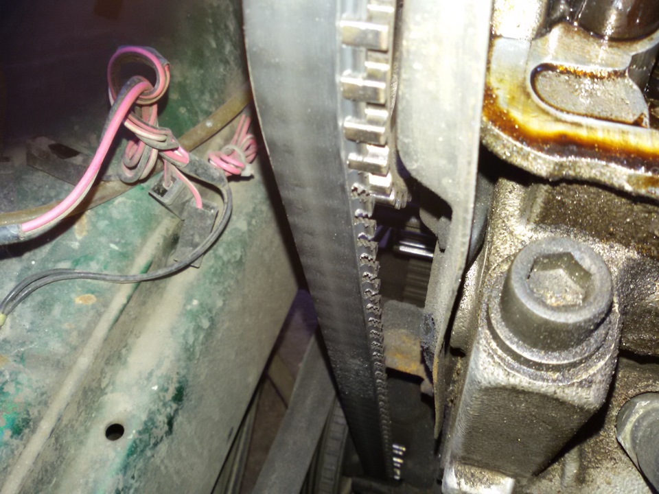 Ремень ГРМ и регулировка клапанов — Lada 21099, 1,5 л, 2001 года ...