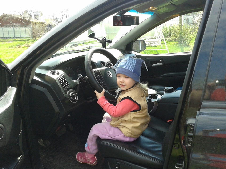 Мой маленький водитель — SsangYong Kyron, 2 л, 2009 года | фотография ...