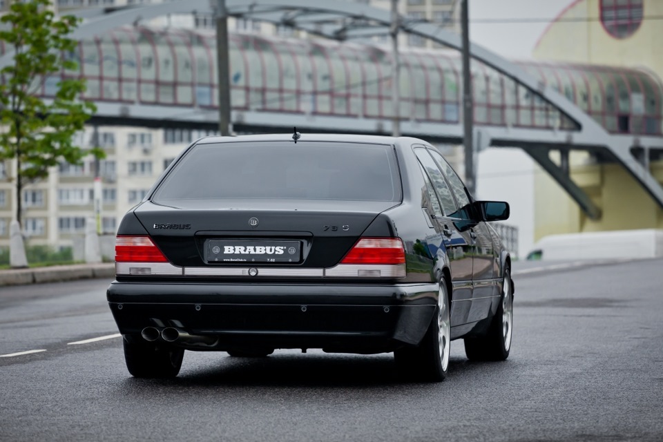 Mercedes Benz w140 s600 тонированный