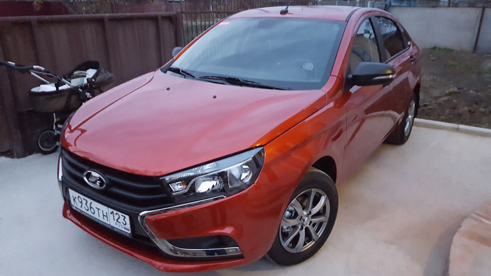 Photo from the logbook Lada Vesta (1G)
