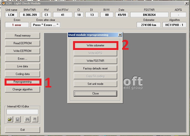 Заставляем работать bmw scanner