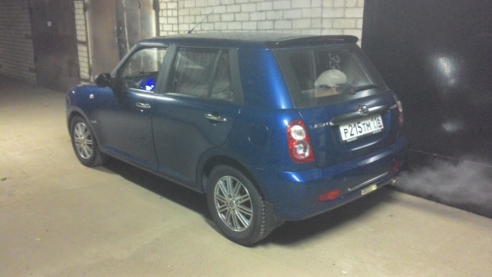 Съёмная тонировочка )))) — Lifan Smily, 1,4 л, 2012 года | тюнинг | DRIVE2