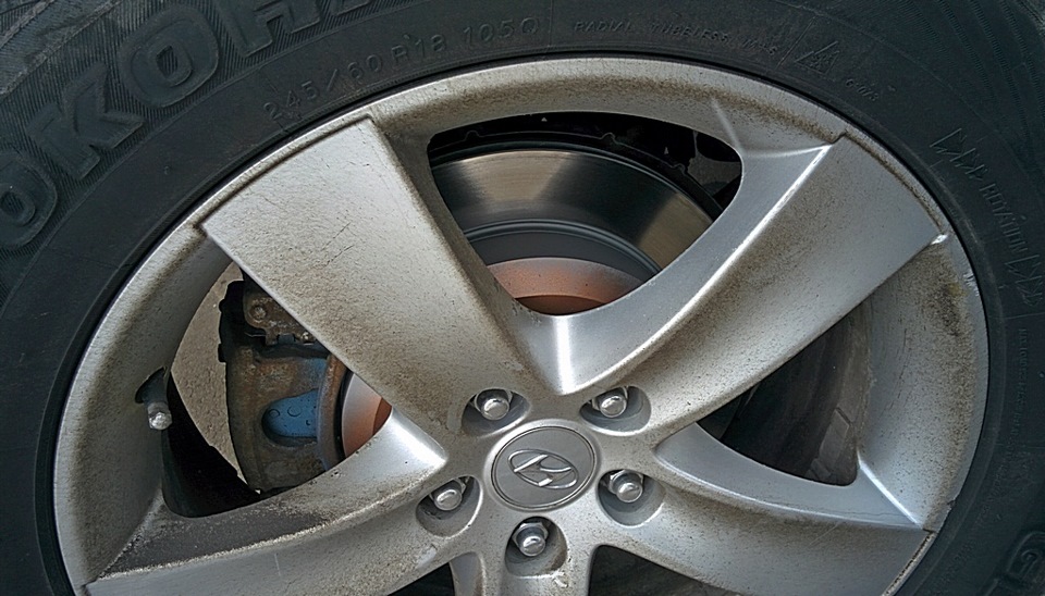 Новые задние колодки (BluePrint) и диски (Otto Zimmermann) — Hyundai ...