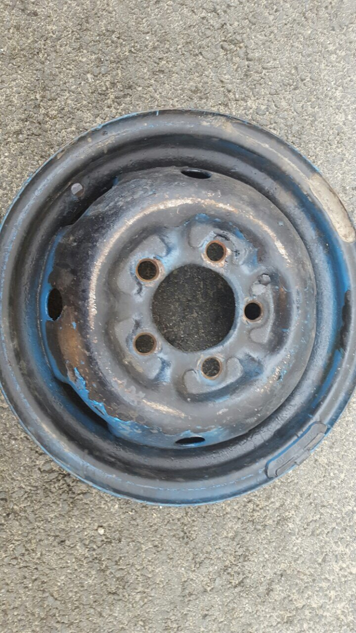 Покраска дисков — ЛуАЗ 969, 0,8 л, 1988 года | колёсные диски | DRIVE2