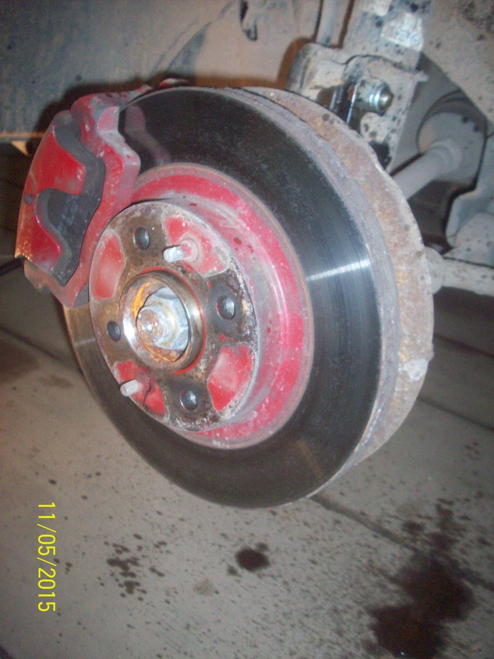 И снова тормоза + рулевые наконечники. — Lada Приора седан, 1,6 л, 2008 ...