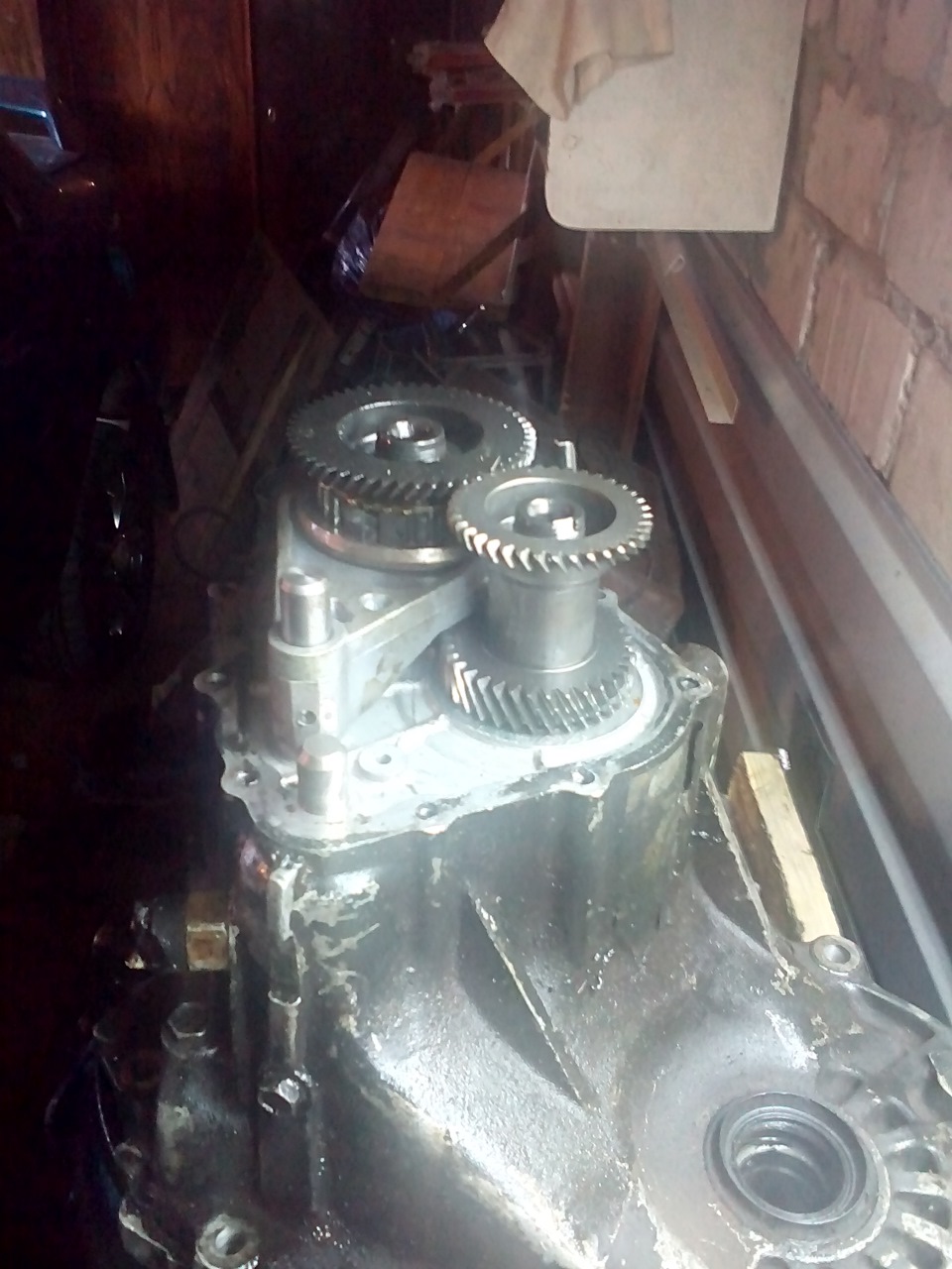 Разбор коробки — KIA Sephia (1G), 1998 года | поломка | DRIVE2