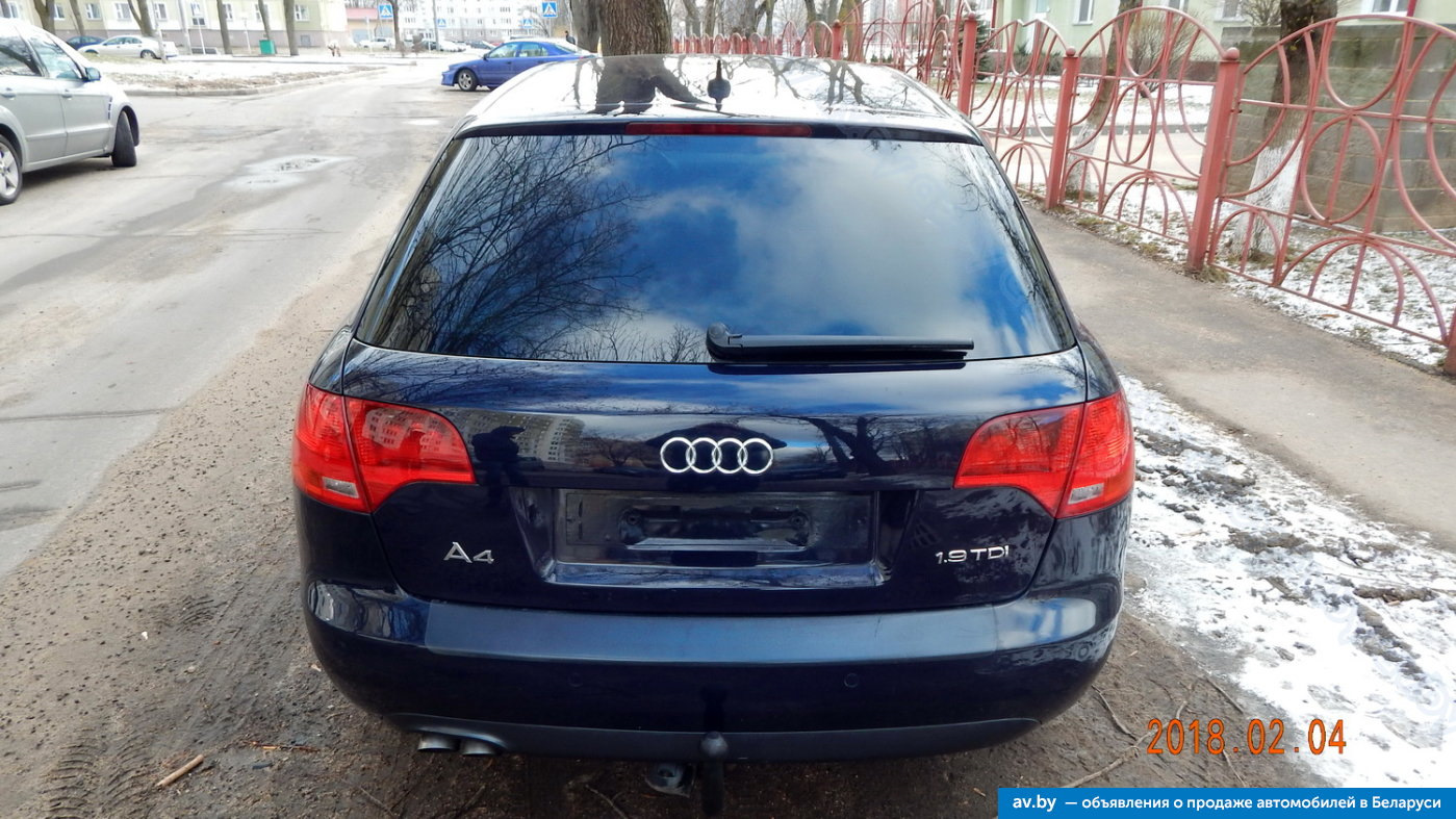 Audi A4 (B7) 1.9 дизельный 2005 | 1.9 tdi BKE на DRIVE2