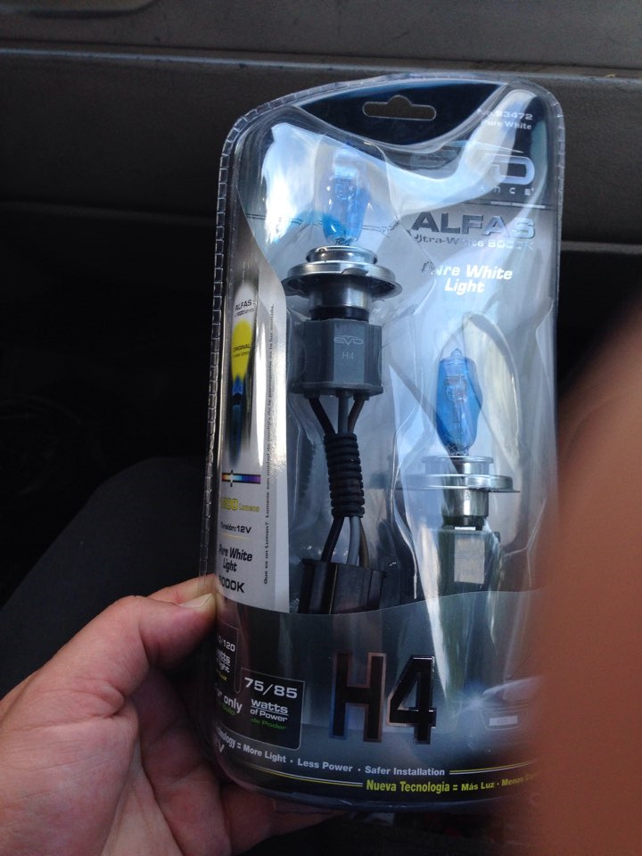 Новые лампочки ( вместо ксенона) — Lada Baltic, 1,5 л, 2005 года ...