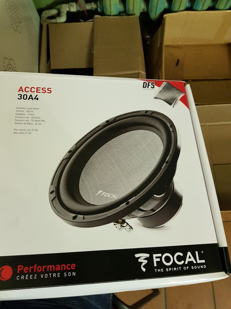 Focal access 30 a4 короб