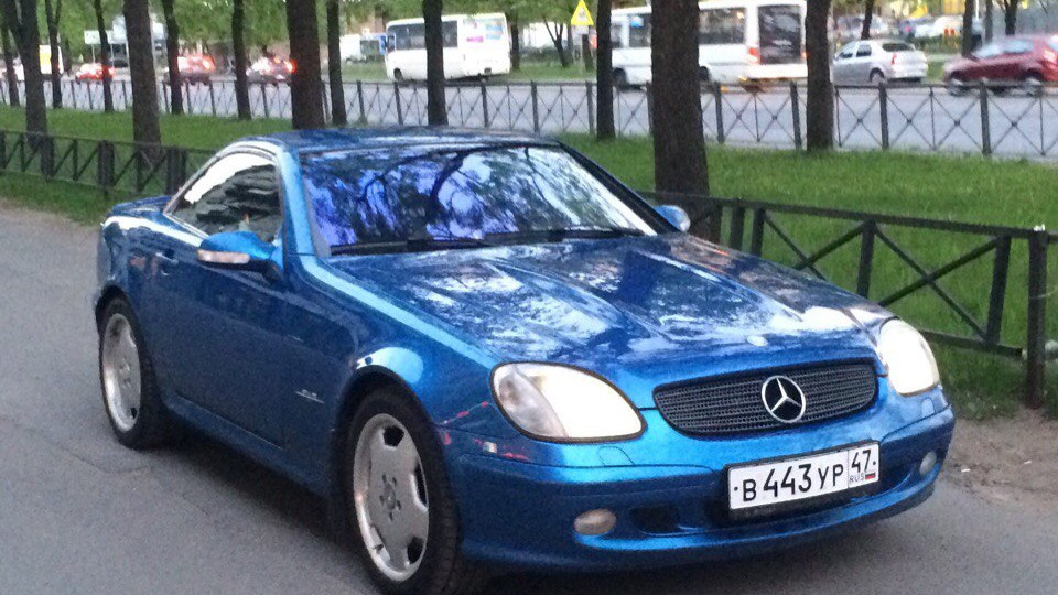 SLK синий