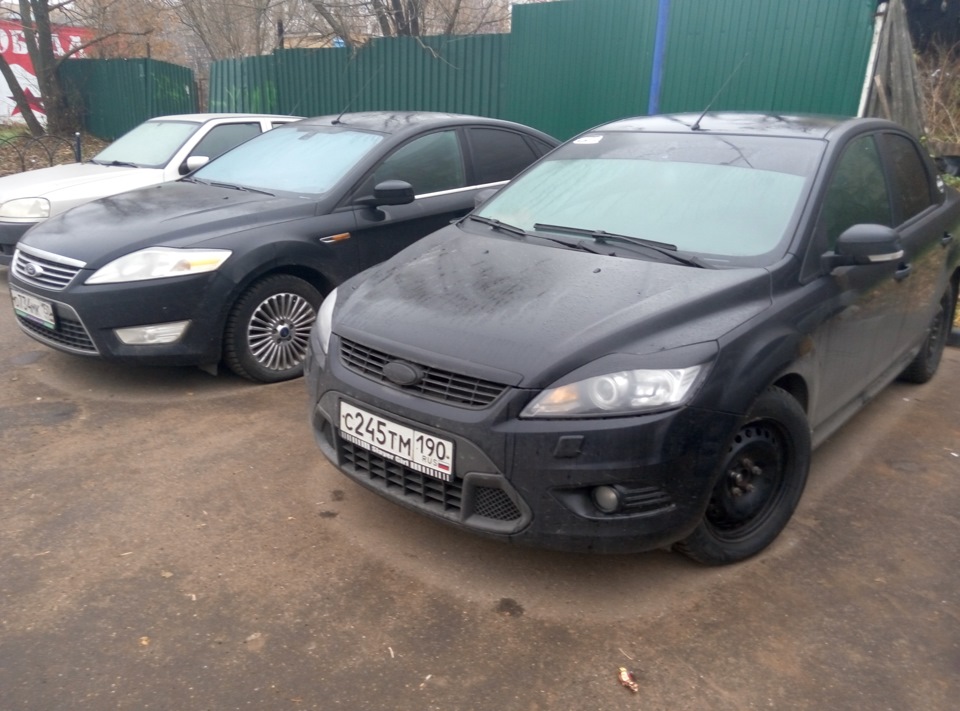 Ford Focus 2 матовый хаки