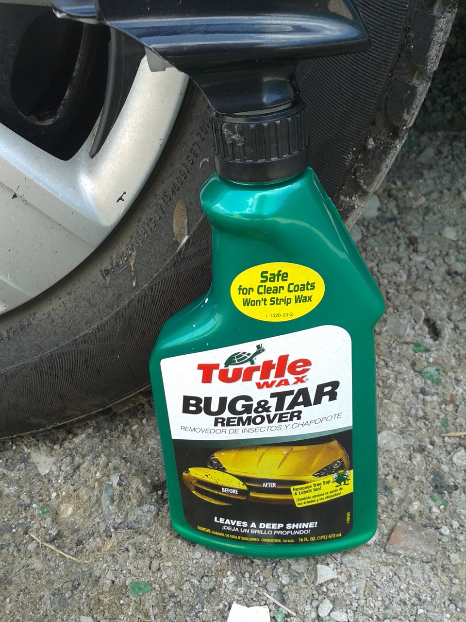 Очистка от битума. — Volkswagen Polo Sedan, 1,6 л, 2013 года | мойка ...