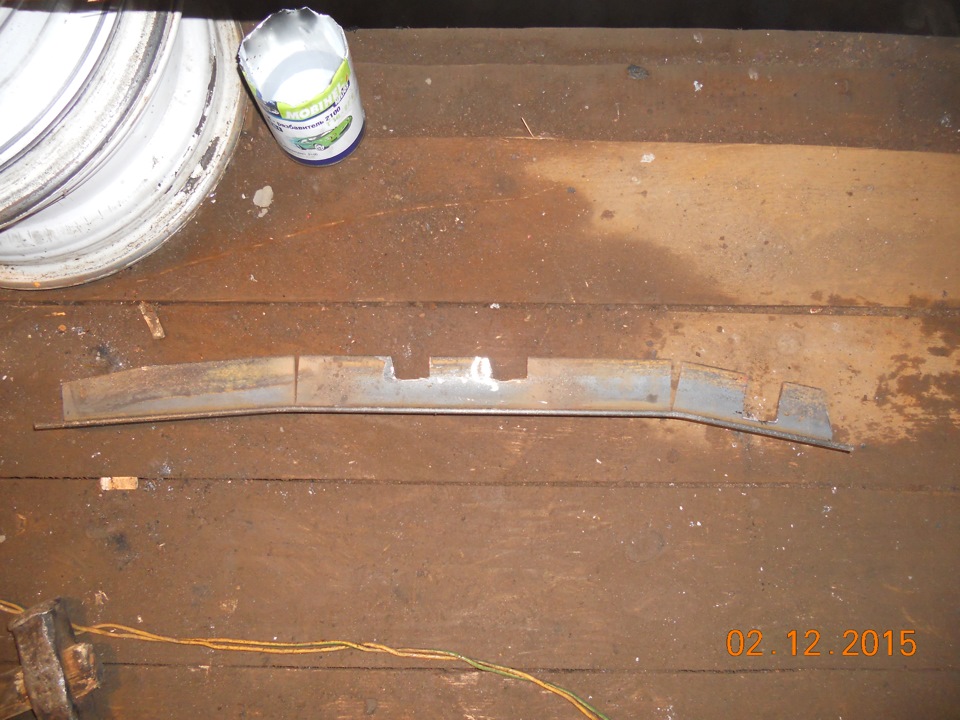 Передний лонжерон — готов! — LADA 4x4 3D, 1,7 л., 1995 года | кузовной ...