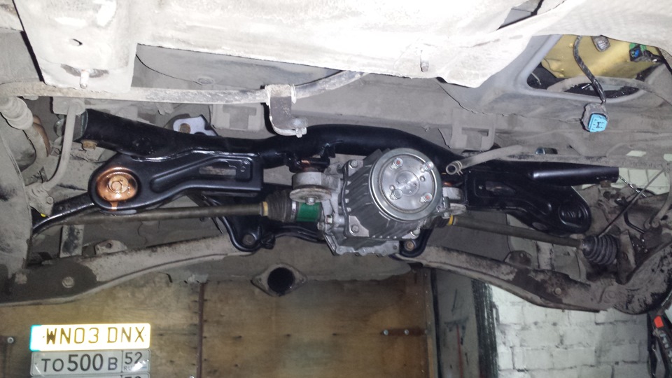 Фото в бортжурнале Mitsubishi Lancer X. Запчасти на фото: 500852