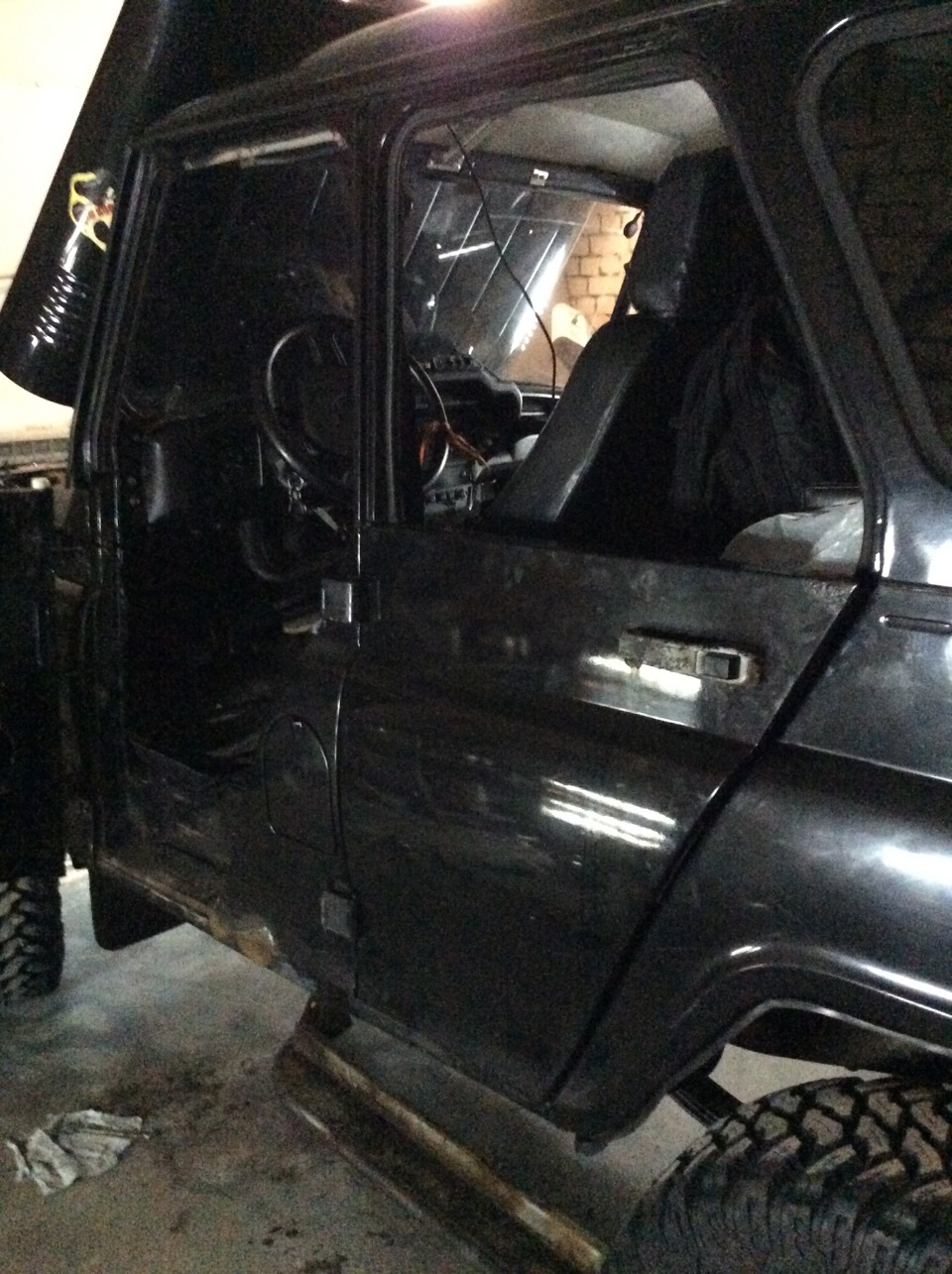 Покраска часть 1 разборка — УАЗ 315195 Hunter, 2,7 л, 2008 года ...