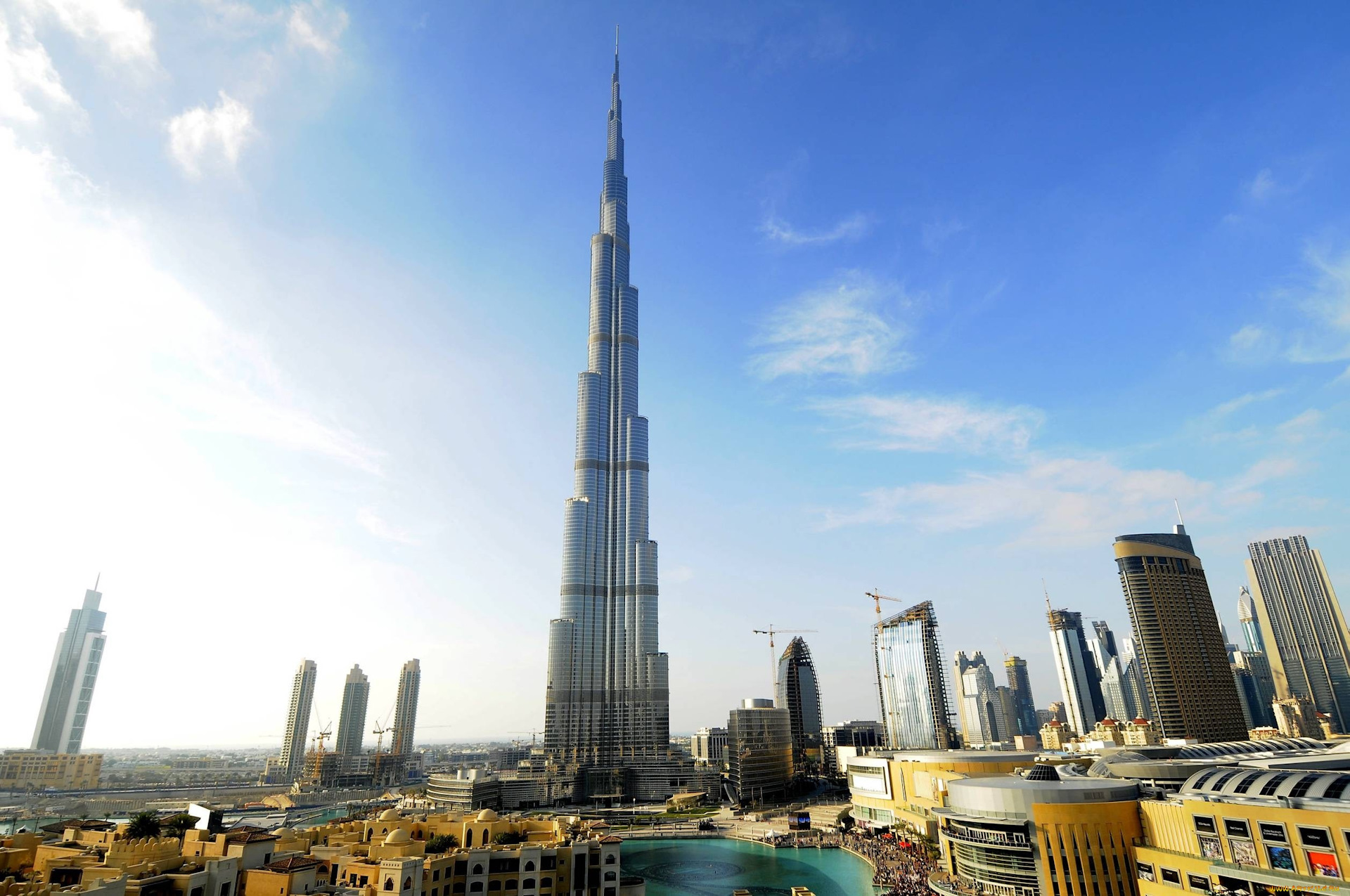 Фотографии самого высокого здания в мире