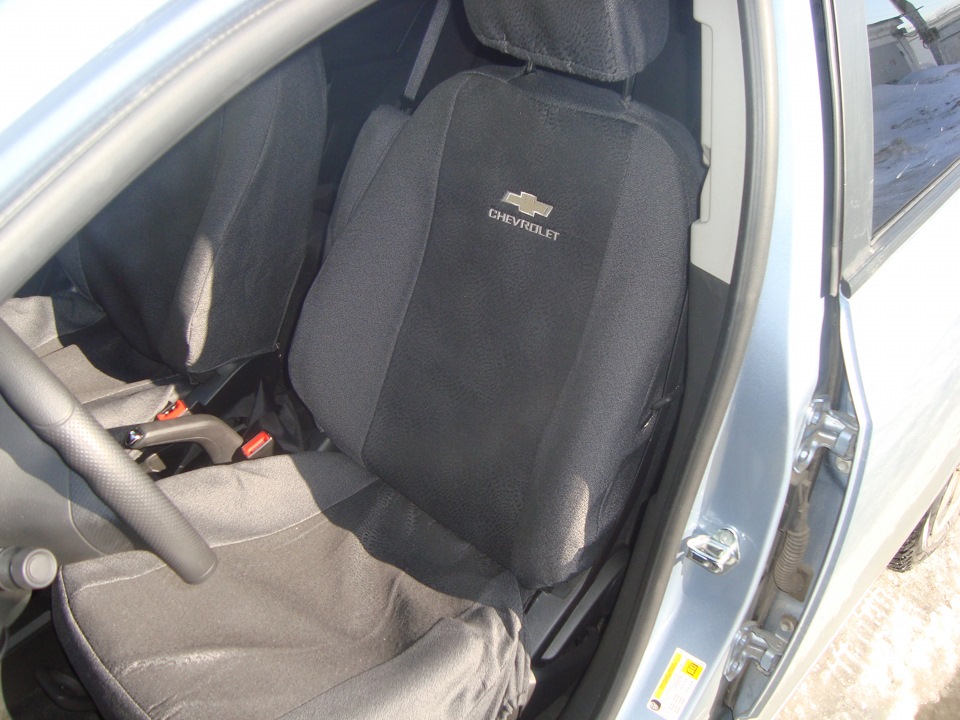 чехлы — Chevrolet Aveo Sedan (2G), 1,6 л, 2012 года | просто так | DRIVE2