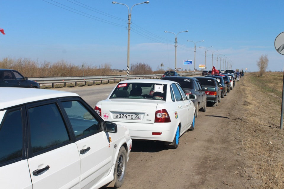 фото приорика со встречи D2 Череповец/Вологда — Lada Приора седан, 1,6 ...
