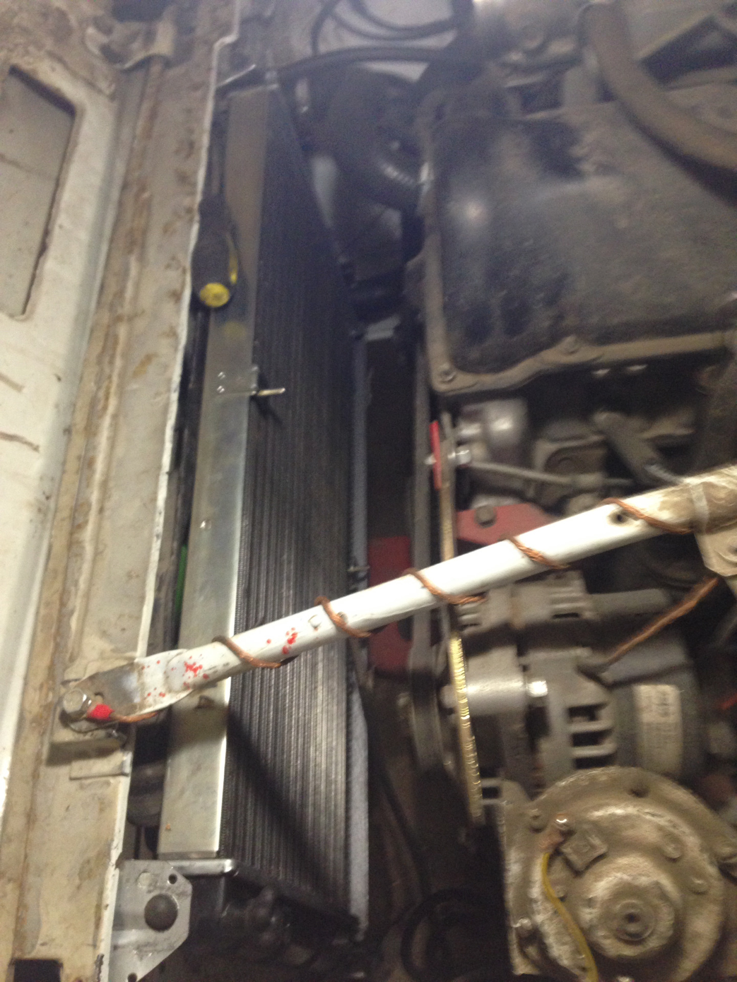 Радиатор Ш-Нива — Lada 4x4 3D, 1,7 л, 1996 года | тюнинг | DRIVE2