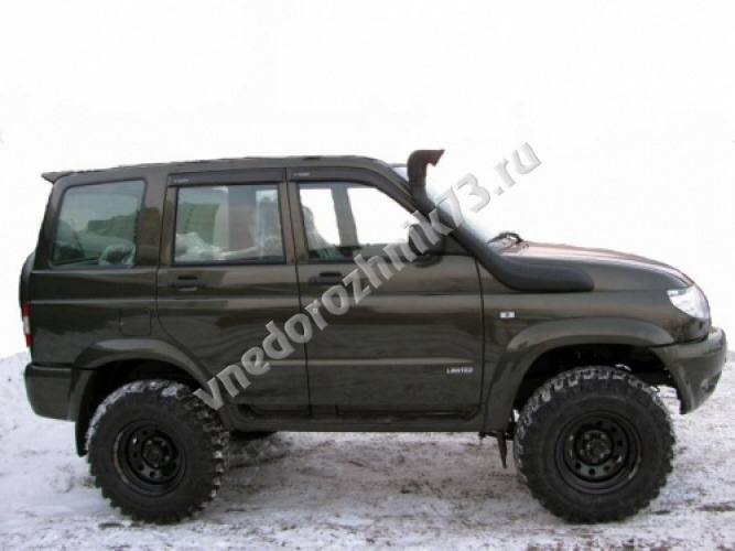 Шноркель УАЗ Patriot "TELAWEI" — ВНЕДОРОЖНИК 73 на DRIVE2
