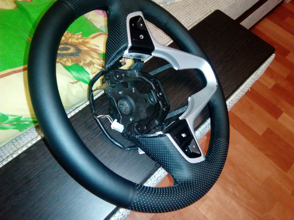 Кожа рулит.Обшивка руля. — DRIVE2