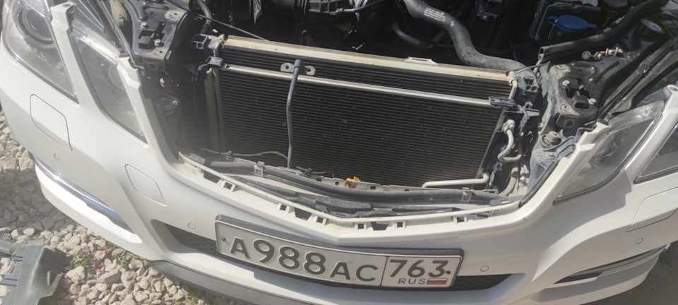 Мойка радиаторов без снятия радиаторов — Mercedes-Benz E-class (W212 ...