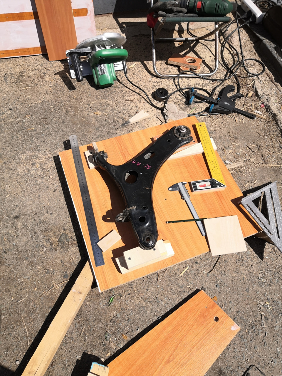 Переделка передней подвески — изменение гео рычагов — Subaru Impreza ...