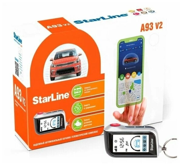 Установка сигнализации StarLine A93v2 — Toyota Allion (T240), 1,5 л ...