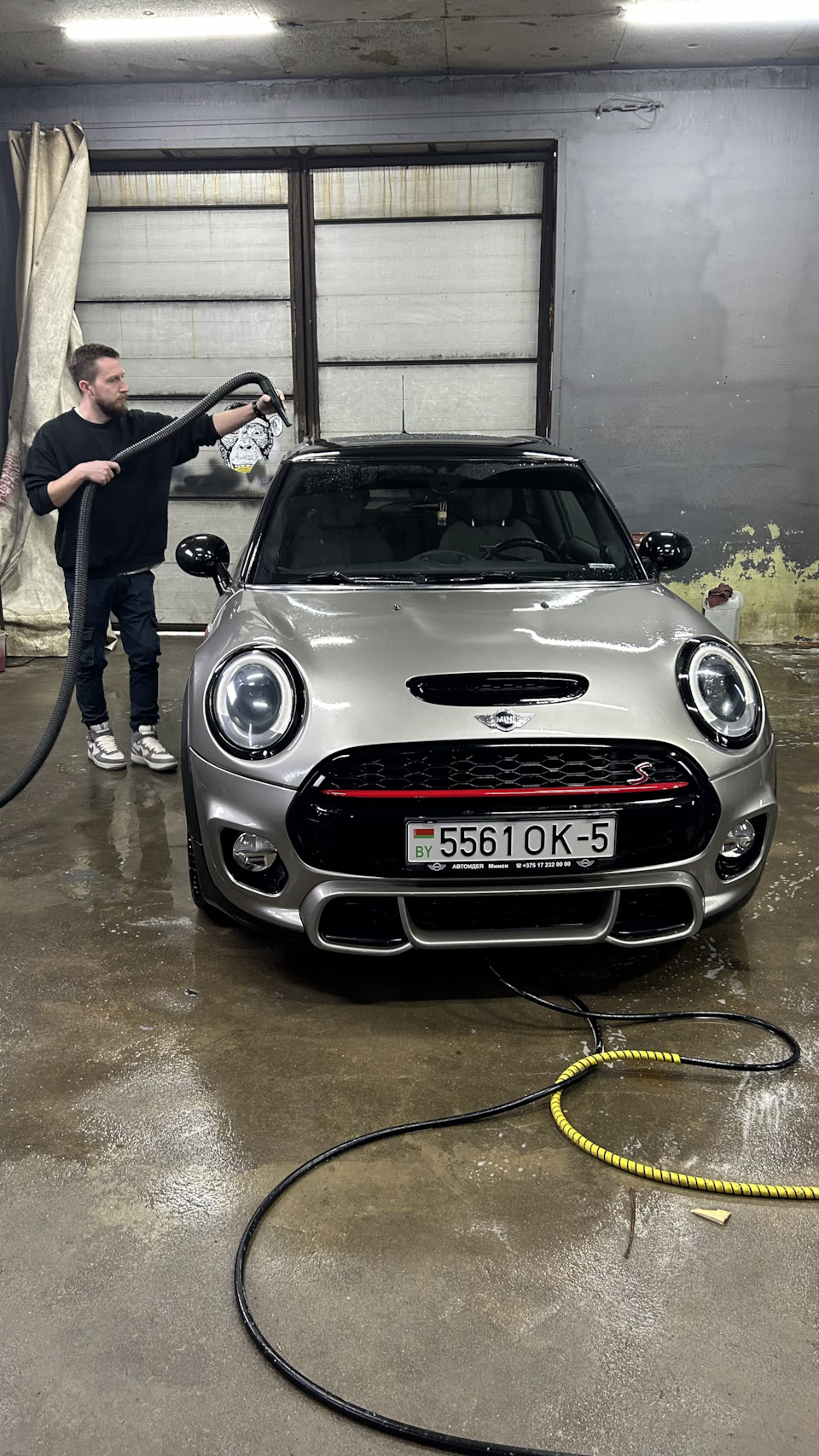 GP полоски на бока — MINI Cooper S Mk III, 2 л, 2016 года | стайлинг |  DRIVE2