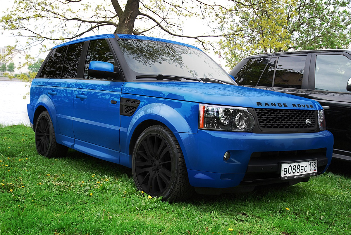 RRS в синий! Или я не могу угомониться. — Land Rover Range Rover Sport  (1G), 5 л, 2011 года | тюнинг | DRIVE2