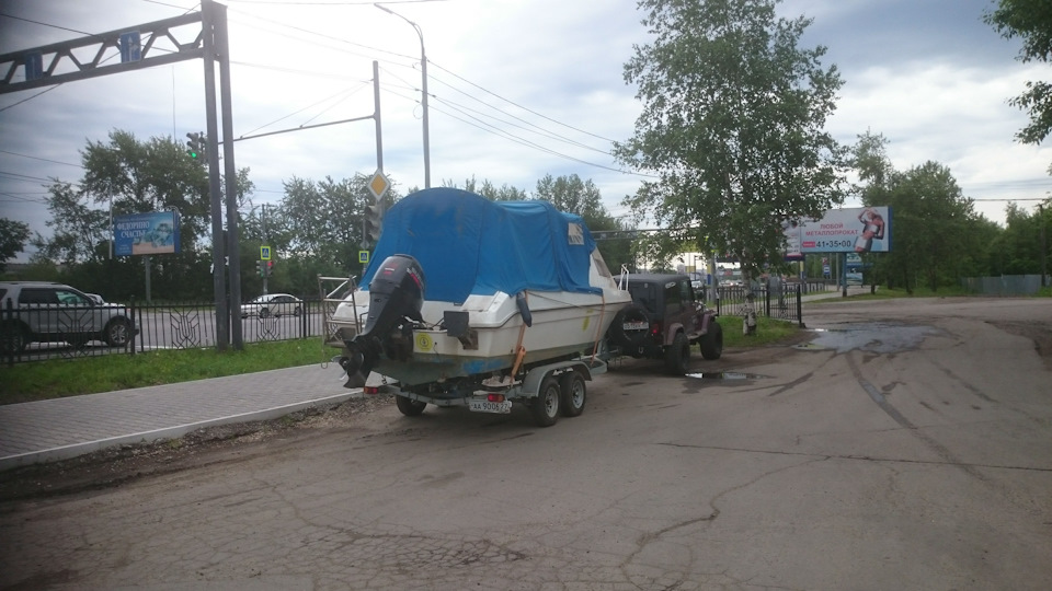 Прицеп — Jeep Wrangler (YJ), 4 л, 1993 года | наблюдение | DRIVE2