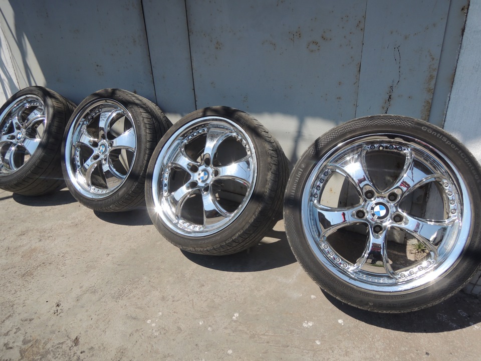 хромированные диски R 18. 5×120. — Сообщество «Фан-клуб BMW E34 и E36 ...