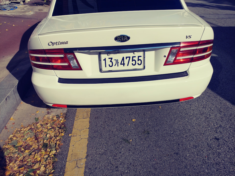 Бампера — KIA Optima (1G), 2 л, 2000 года | кузовной ремонт | DRIVE2