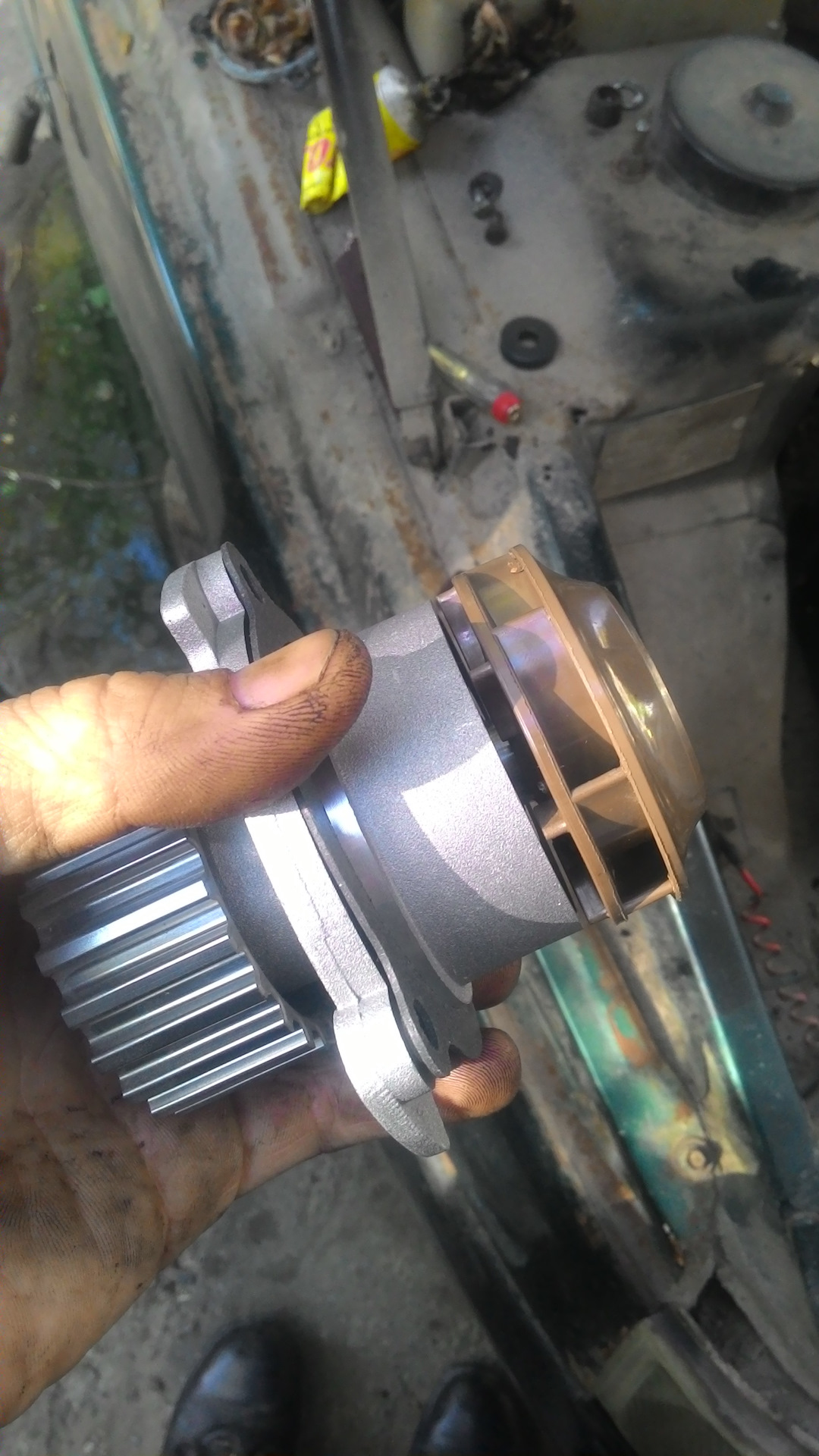 Замена водяная помпы на более продвинутую-TURBO — DRIVE2