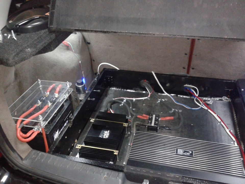 Небольшая доработка силовой проводки для аудиосистемы. — Lada Калина ...