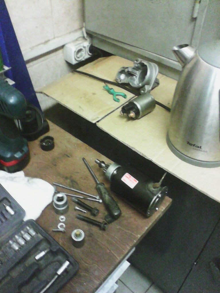 Профилактика стартера — KIA Cerato (1G), 1,6 л, 2007 года | своими ...