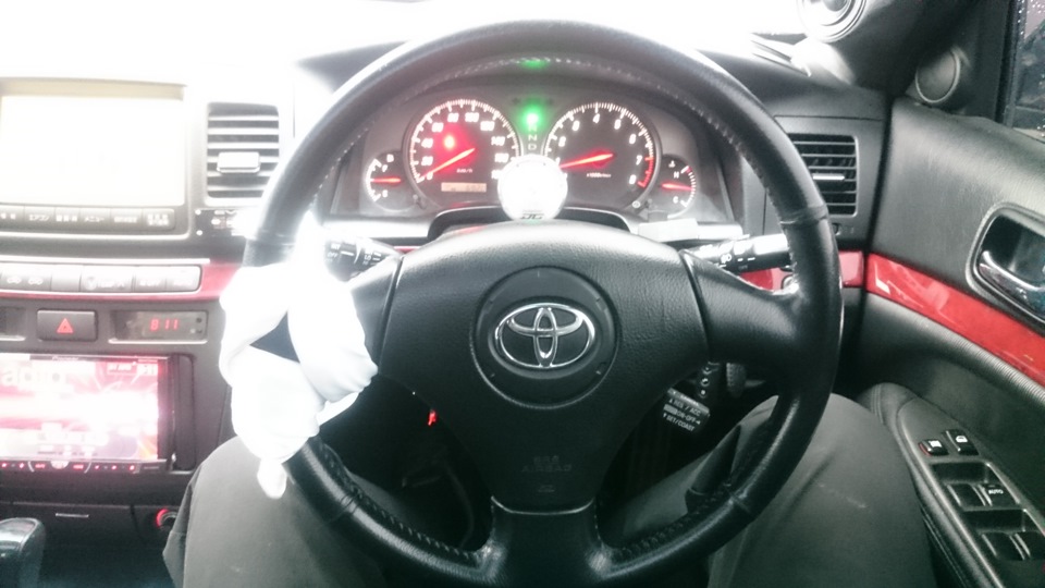 хотел сменить возжи, а не вышло. — Toyota Mark II (110), 2,5 л, 2002 ...