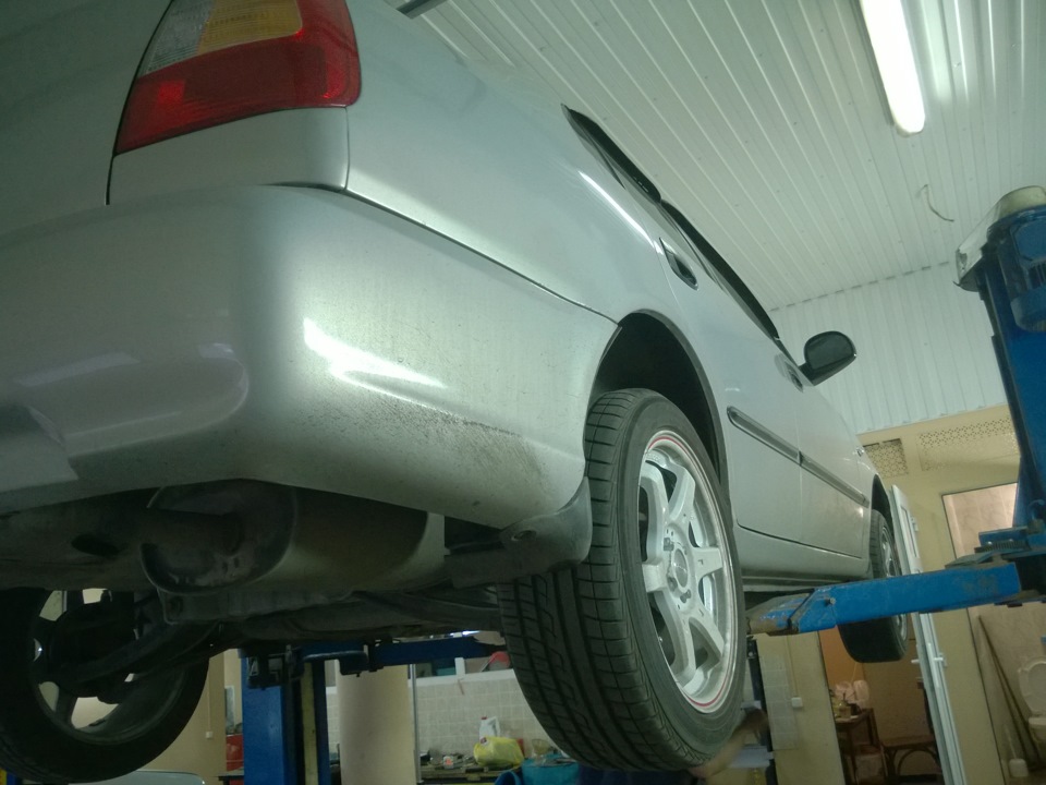 Правильное масло в коробку! — Hyundai Accent (2G), 1,5 л, 2008 года ...