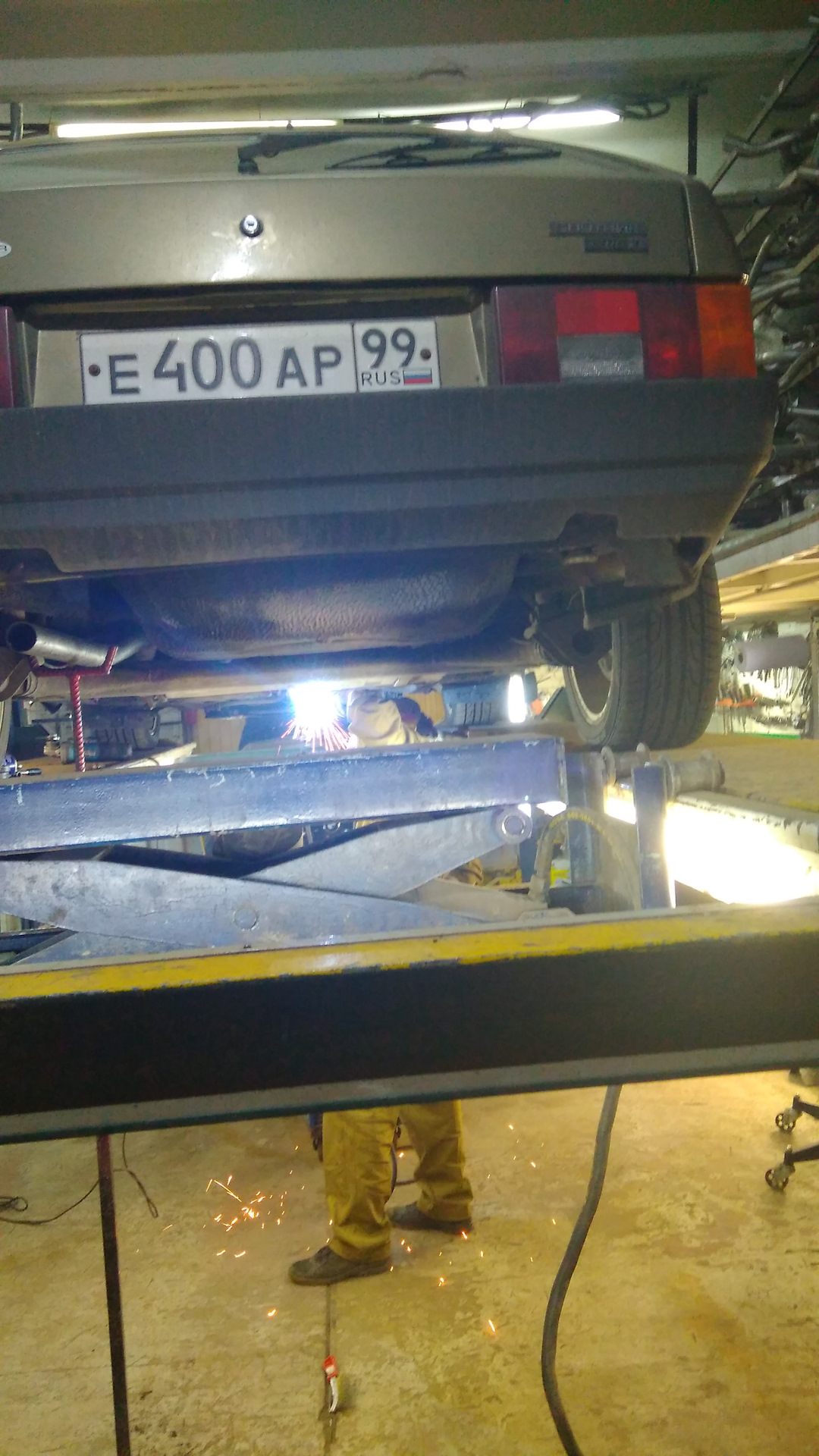 Выхлоп, или тихий прямоток bosal — Lada 21093, 1,5 л, 1998 года ...