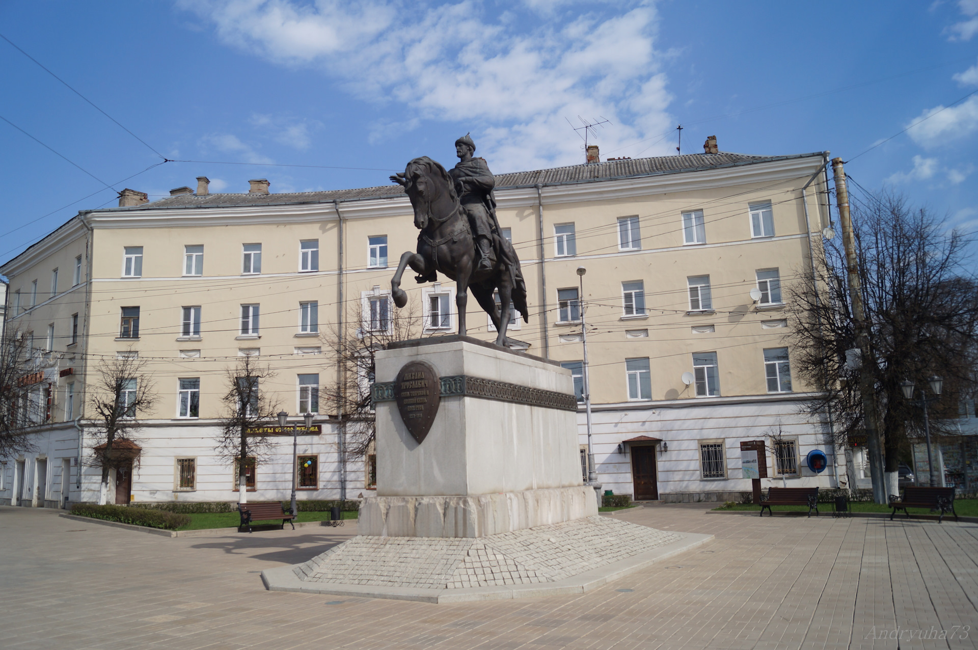 Памятник Михаилу Тверскому в Твери