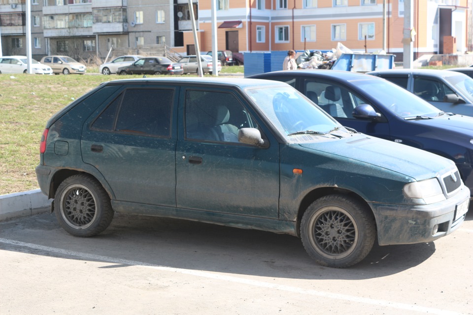 BBS на фелицию — Skoda Felicia, 1,3 л, 2001 года | колёсные диски | DRIVE2