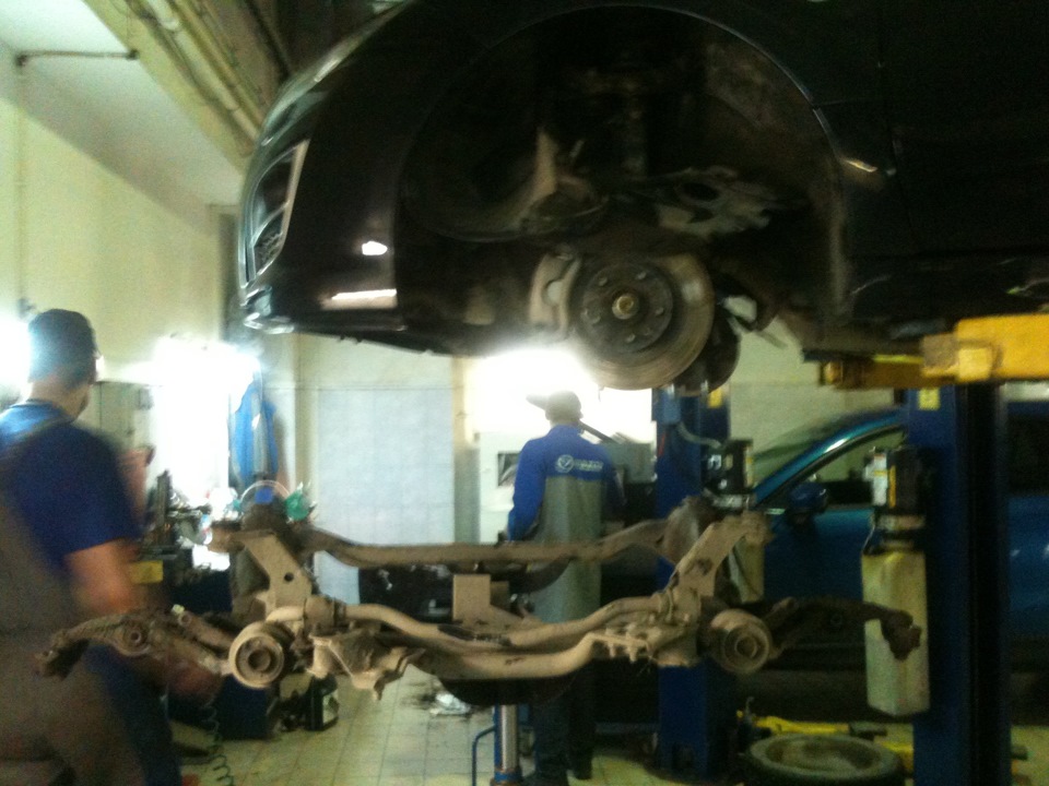 Ремонт рулевой рейки — Mazda 6 (2G) GH, 1,8 л, 2011 года | визит на ...