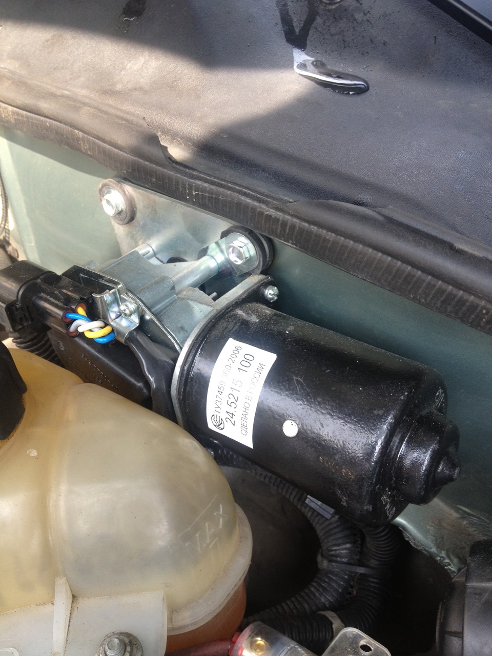 Дворники встали . — ЗАЗ Chance, 1,3 л, 2010 года | электроника | DRIVE2