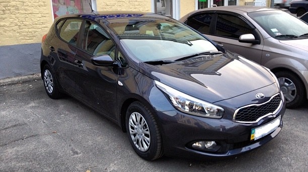 киа сид dark gun metal фото