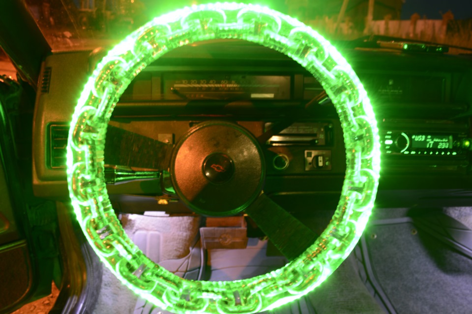 Руль из цепи, с регулировочной подсветкой. — Chevrolet Celebrity, 2,8 л ...